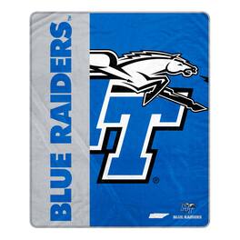 Pegasus - MTSU Blue Raiders 50" x 60" Endzone Ultra Soft Throw Blanket - Multicolor