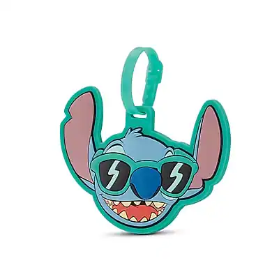 Front. American Tourister - Stitch Luggage Tag - Multicolored.