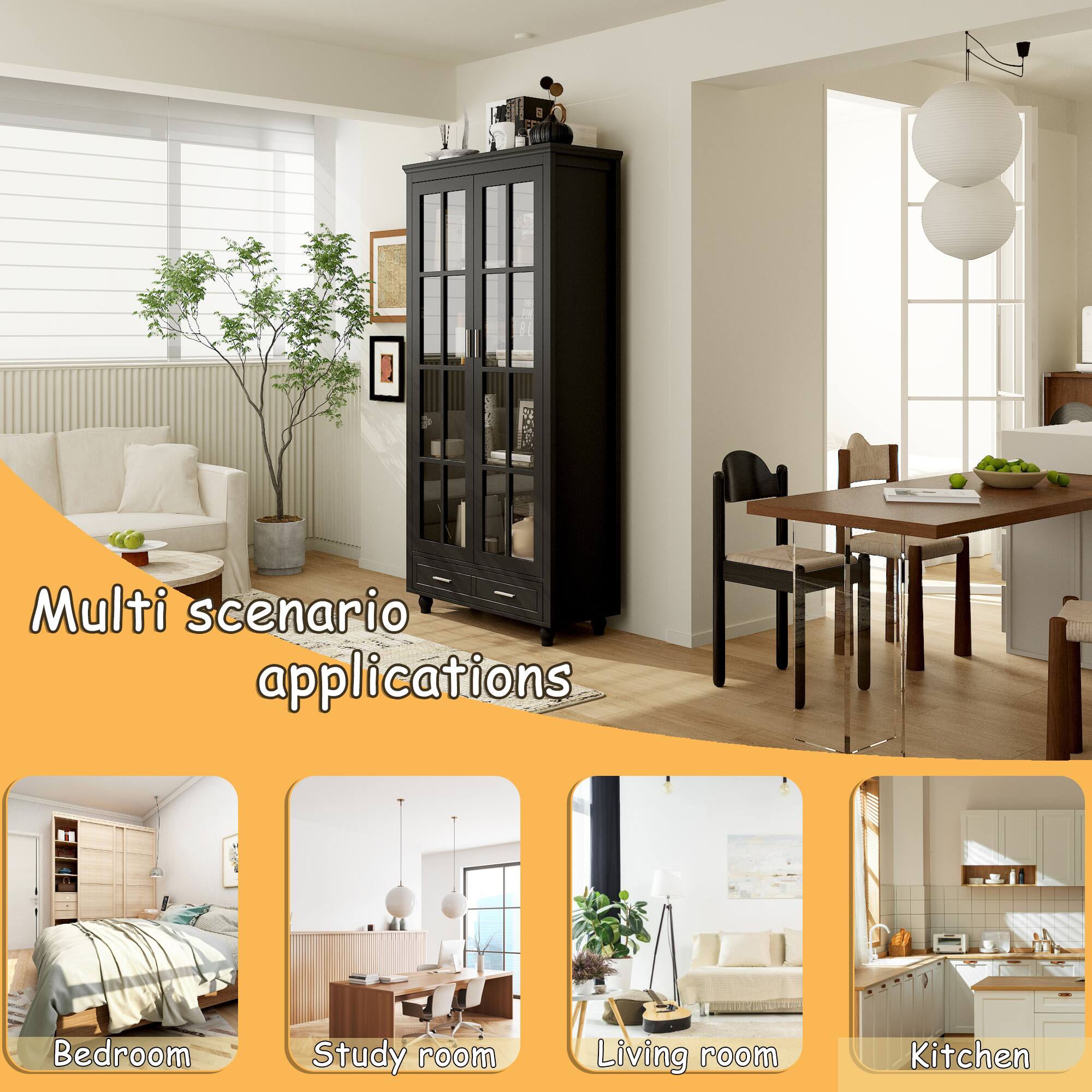 Multi scenario applications
Bedroom
Study room
Living room
Kitchen