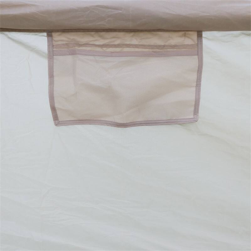 Alt View 7. HTUTWOO - Inflatable Tent for Camping - SUV Tent, Easy Setup 4 Season Waterproof Oxford Air Glamping Tent for 4/6/8 Person Adult - Beige.