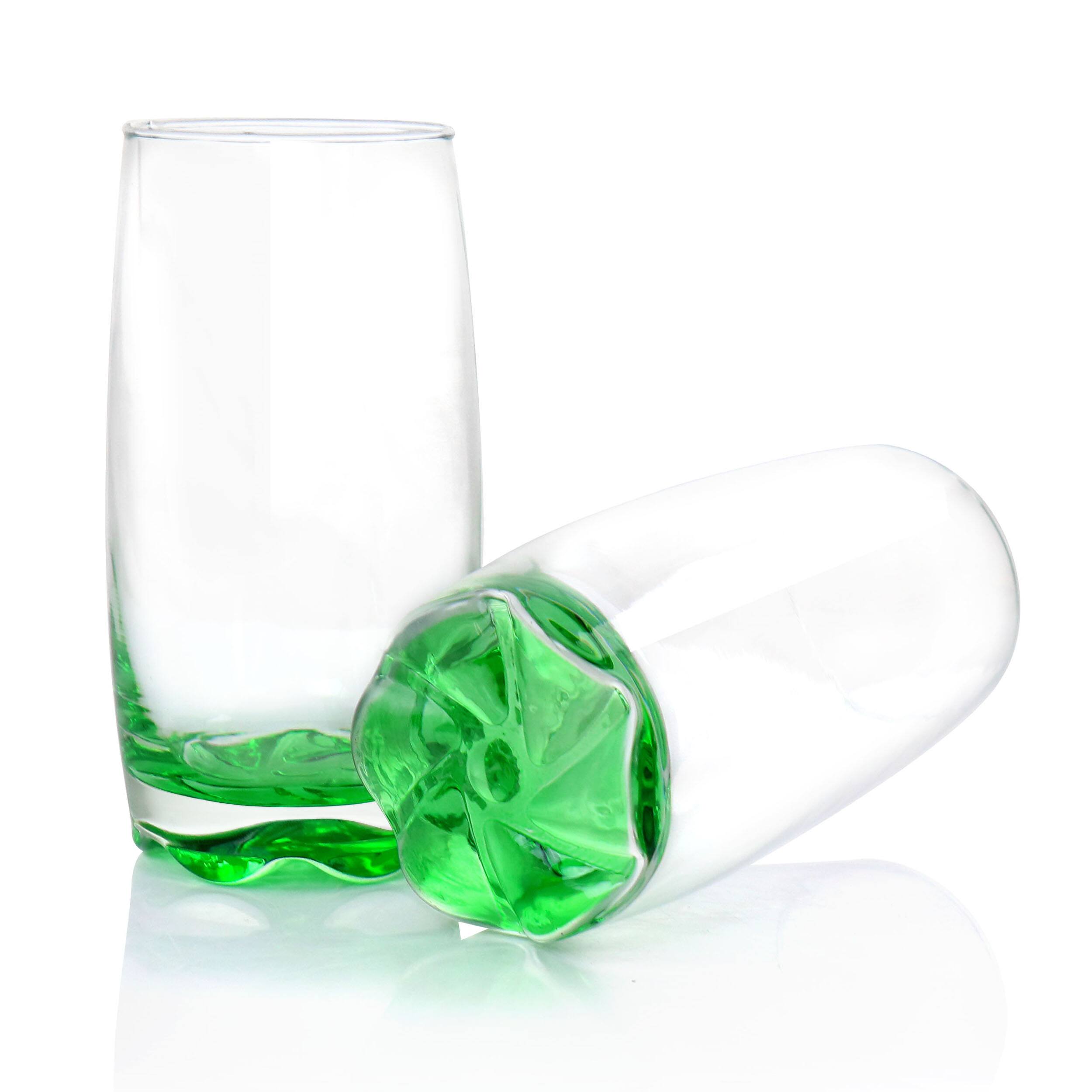 Alt View 5. Gibson - Karissa 8-Piece Glass Tumbler Set - Assorted.