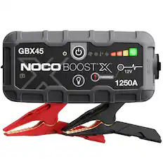 GBX45
NOCO BOOST X
1250A
12V IN/OUT USB
OVERRIDE