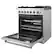 Left. Forno Appliances - Lazio Alta Qualita 4.62 Cu. Ft. Freestanding Dual Fuel Range with Convection Oven - Stainless Steel.