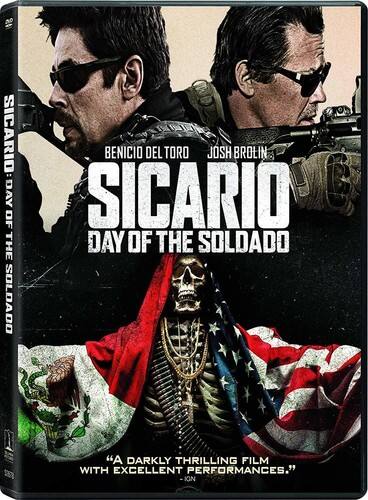 Front. Sicario: Day of the Soldado   - DVD.