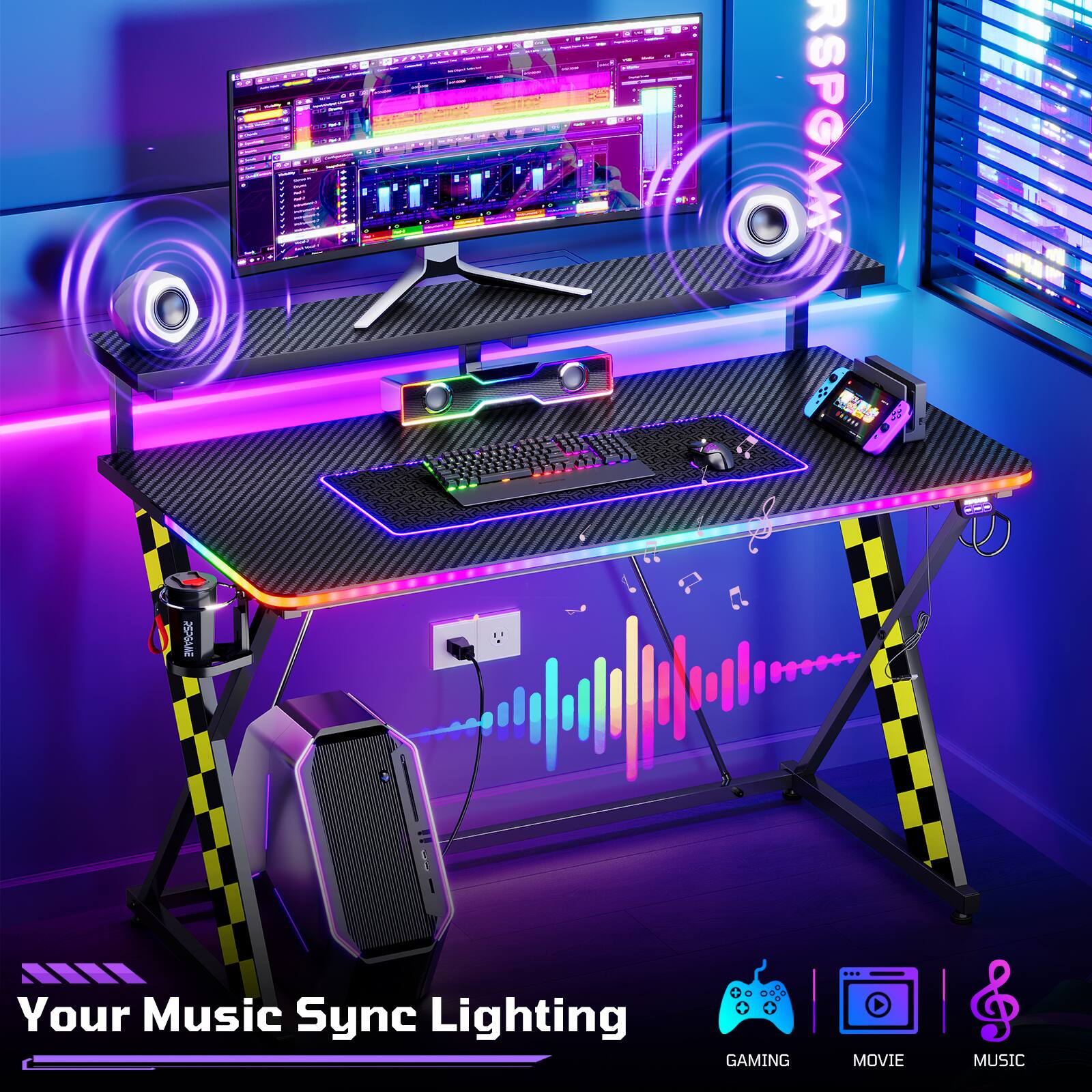 RSPGAME

Your Music Sync Lighting

GAMING MOVIE MUSIC