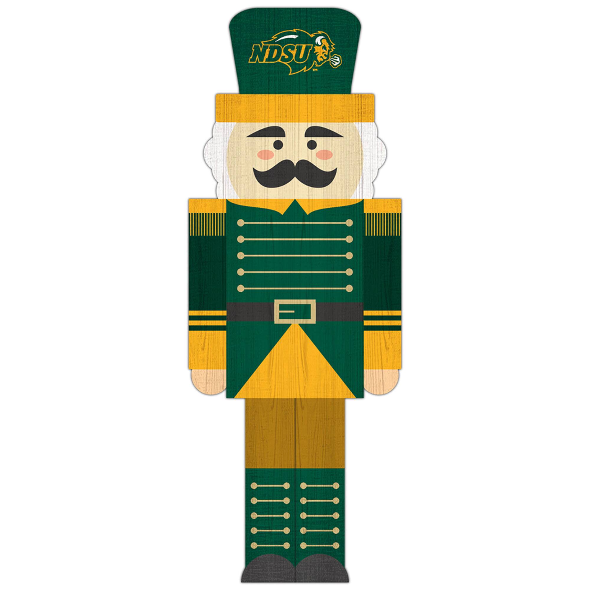NDSU Bison 31'' Nutcracker Leaner