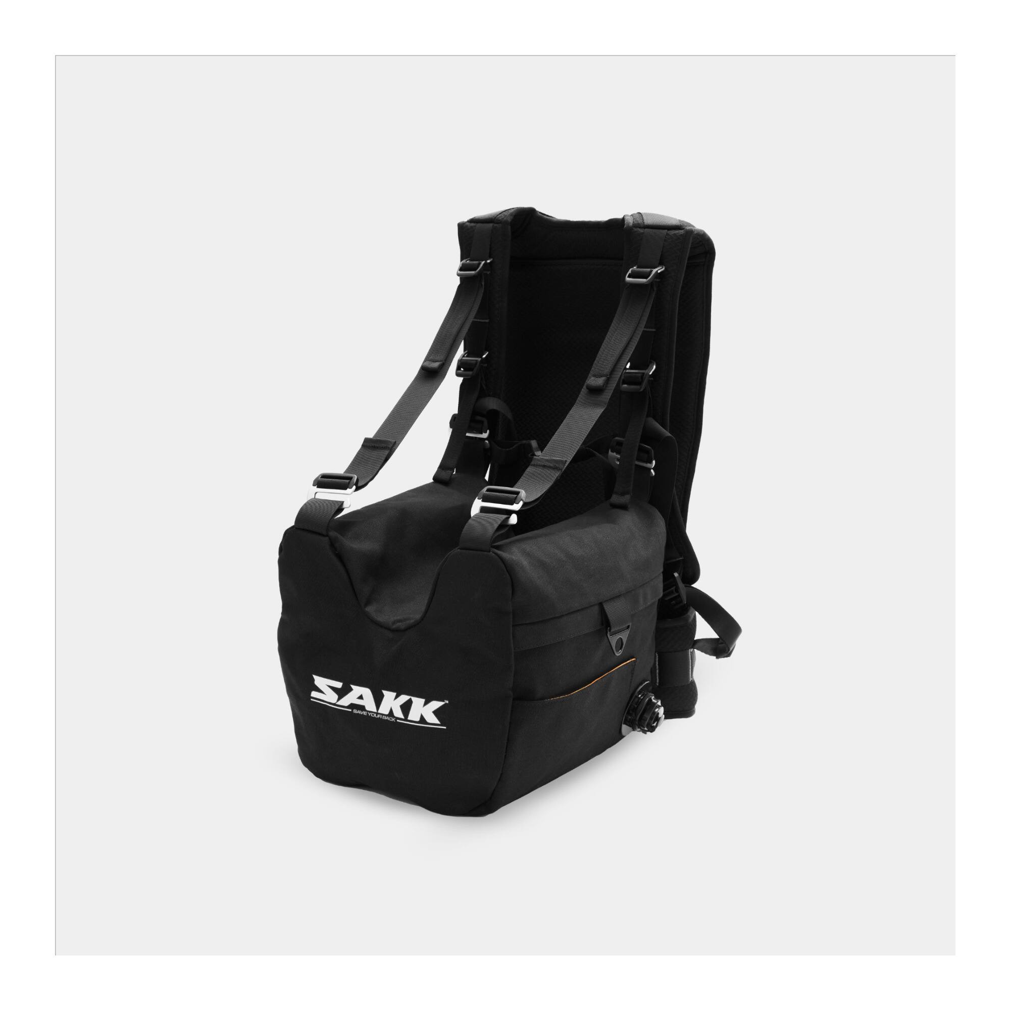 Angle. Sakk Gear - Sakk Camera Saddle Harness Back Support and Stability for Filmmakers - Black.