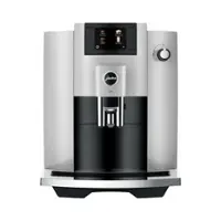 JURA - E6 Espresso Machine with Easy Cappuccino Function - Platinum - Front_Zoom