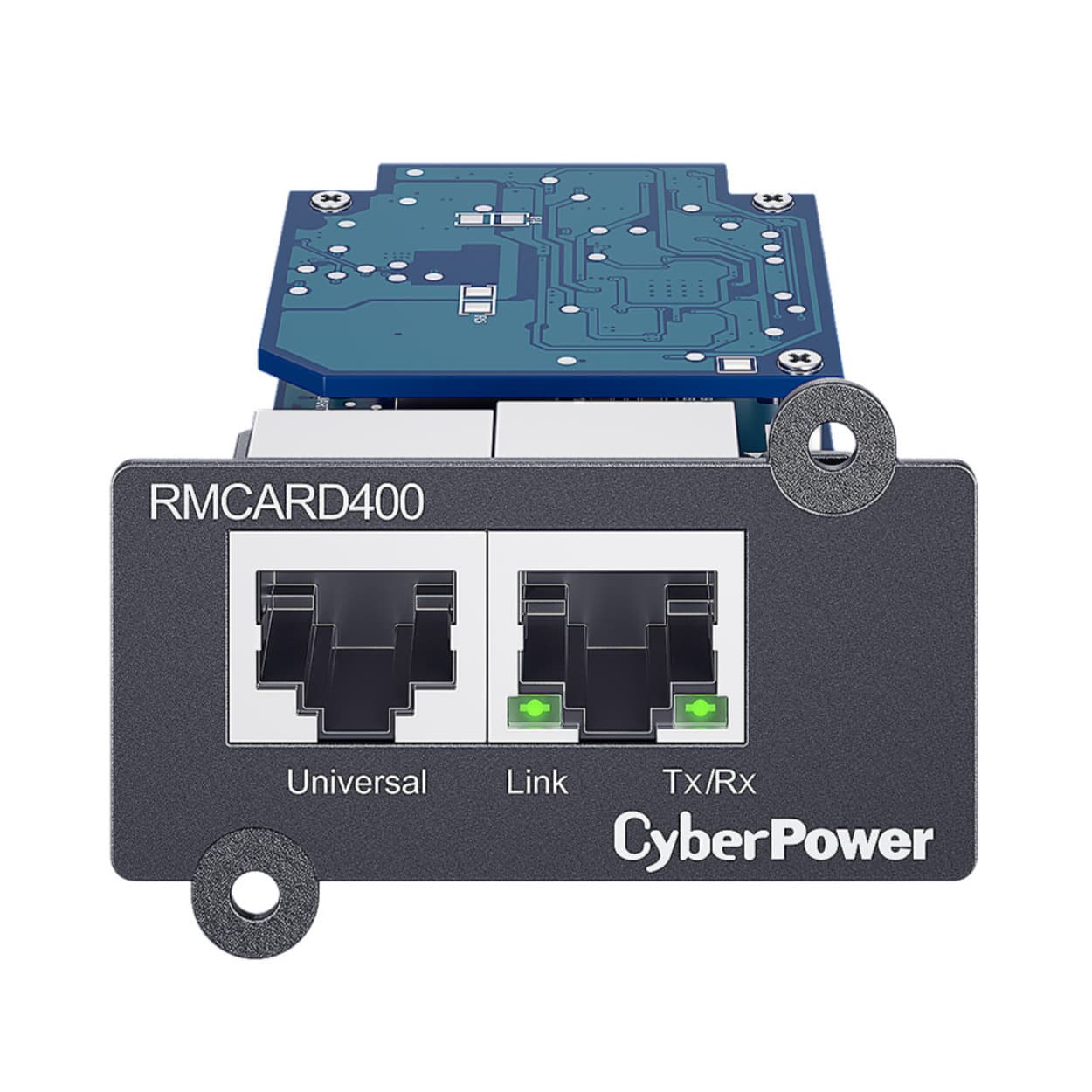 CyberPower - RMCARD400 UPS Remote Management Card with Web, CLI and NMS Management - Black/Blue price history on PriceWatchPro