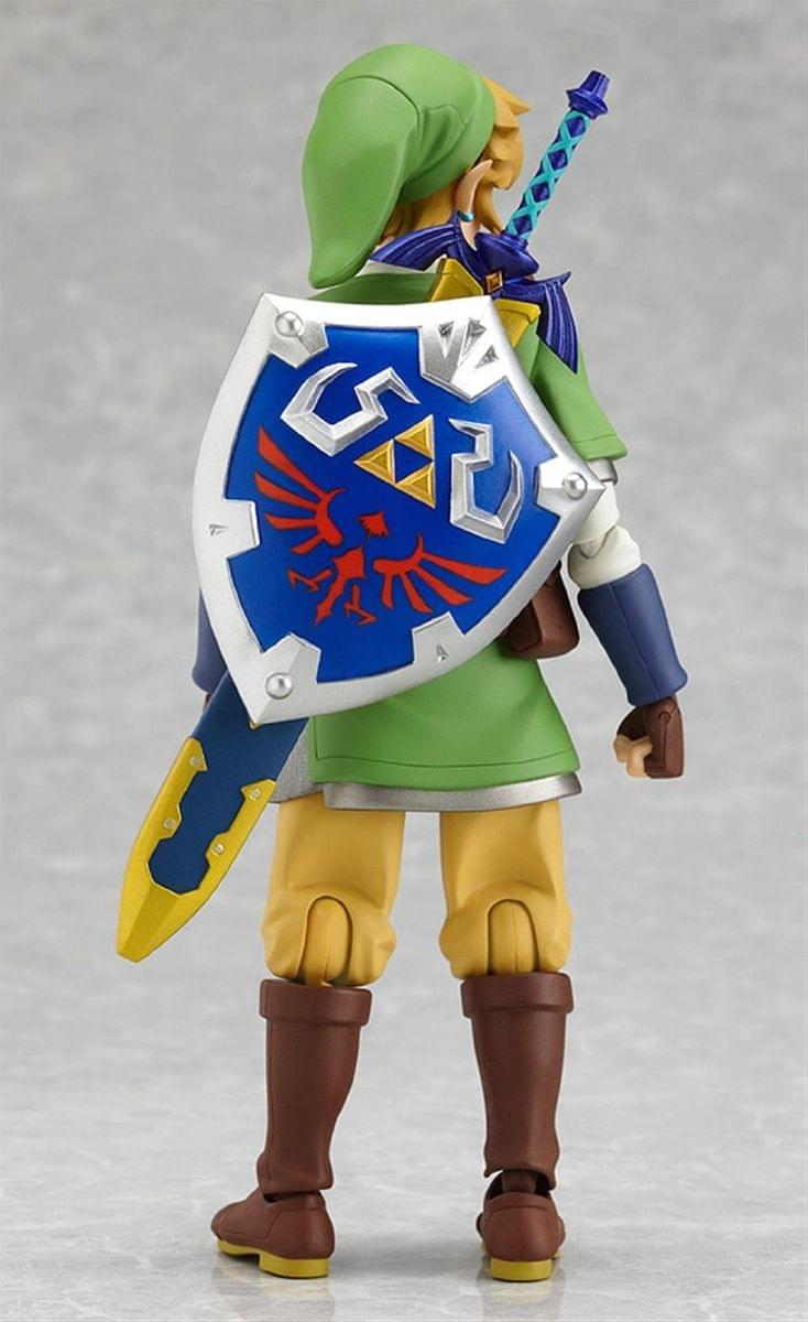 Alt View 1. Max Factory - Legend of Zelda Skyward Link Action Figure by Figma - Green.