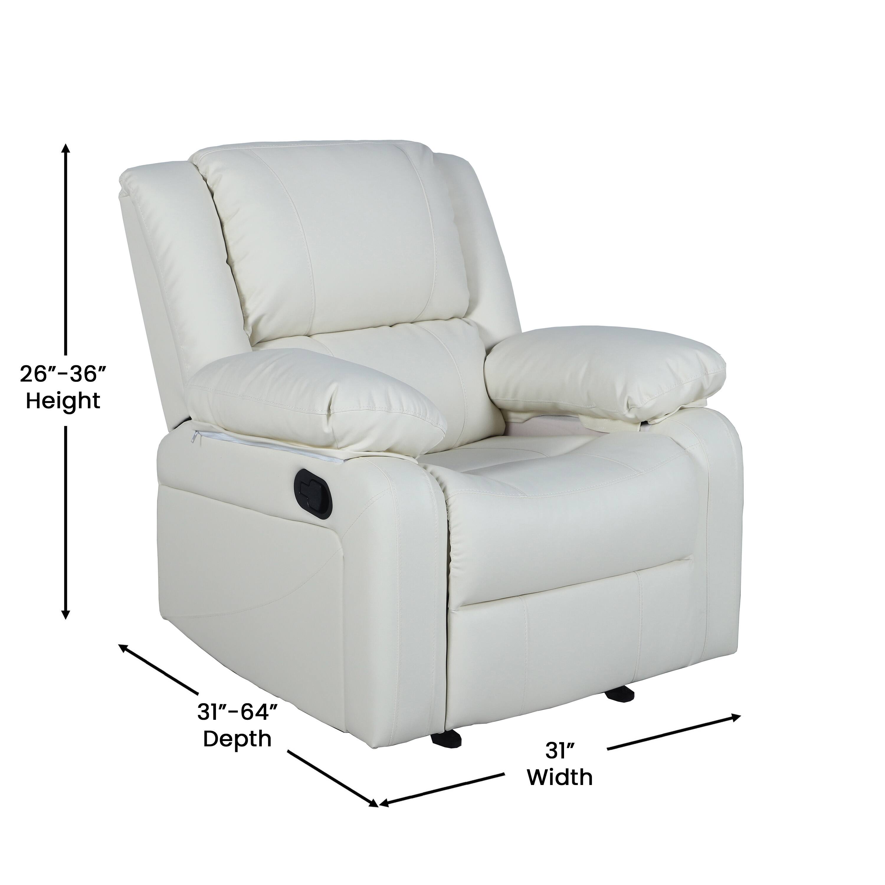 26"-36" Height  
31"-64" Depth  
31" Width