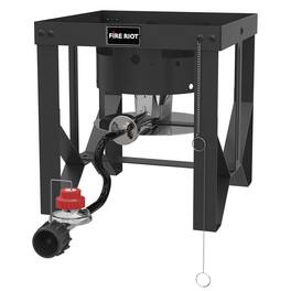 Fire Riot - Outdoor Single Burner Stand - Black