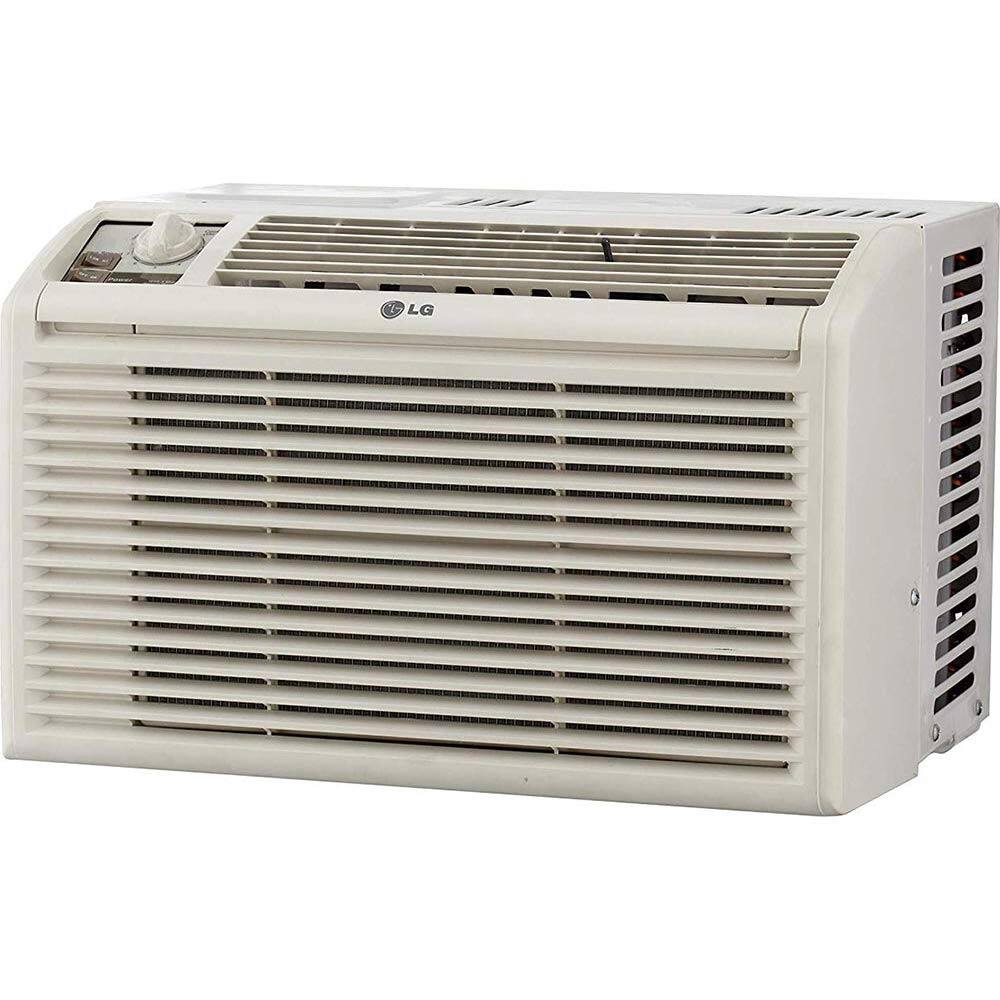 Alt View 2. LG - LG 5,000 BTU 115-Volt Window Air Conditioner LW5016 in White.