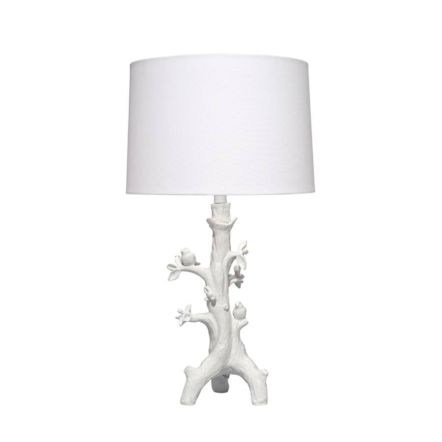 Trunking Base Manhattan Lane Sils Accent Table Lamp, Linen Shade, Trunk Resin Base 28 ...