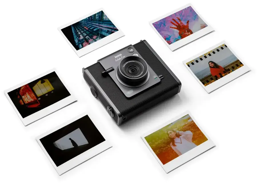 Fujifilm instax WIDE Evo Hybrid Instant Film Camera Black 16840957