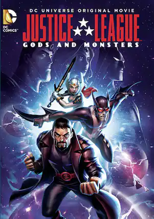 Front. Justice League: Gods & Monsters - DVD.