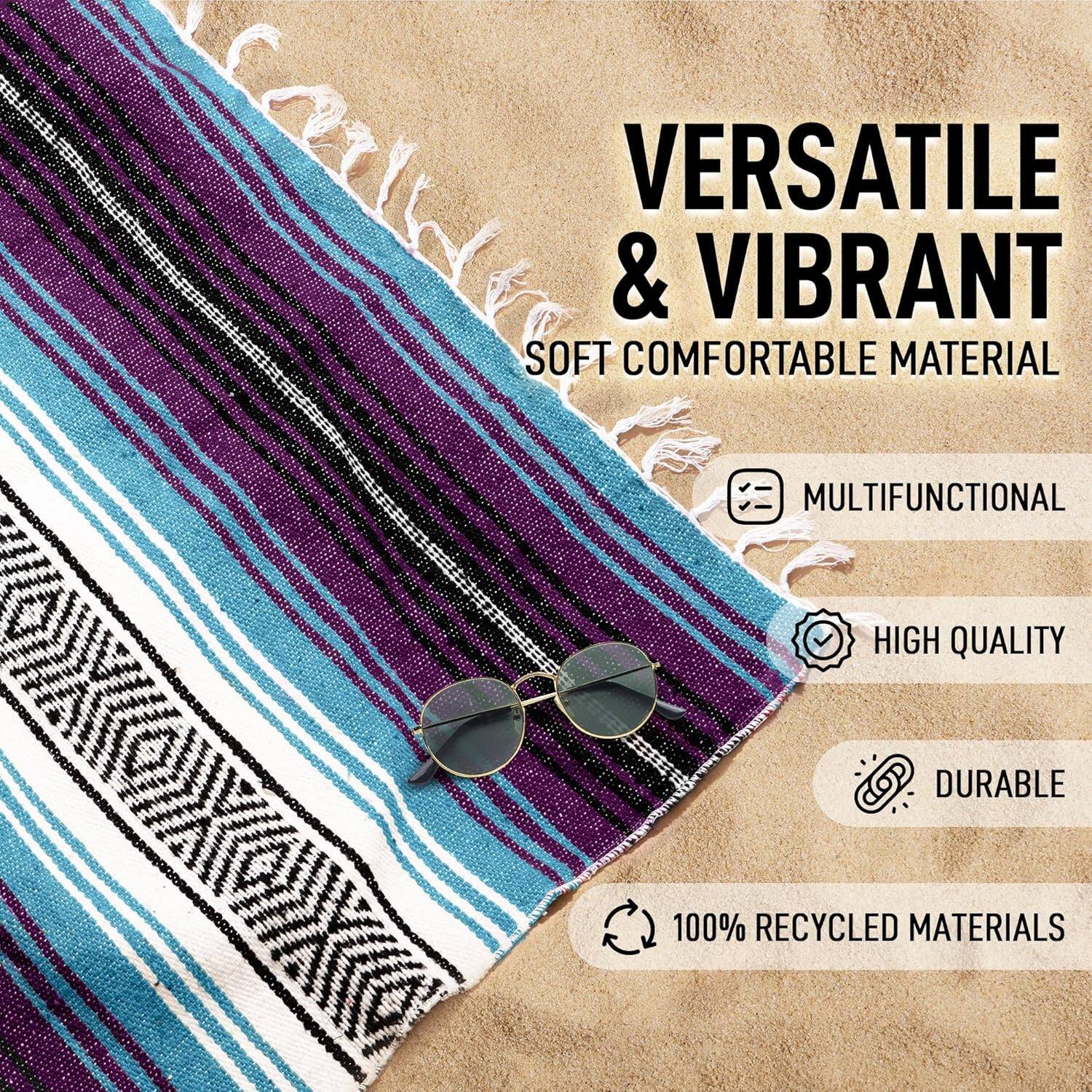 VERSATILE & VIBRANT  
SOFT COMFORTABLE MATERIAL  
MULTIFUNCTIONAL  
HIGH QUALITY  
DURABLE  
100% RECYCLED MATERIALS