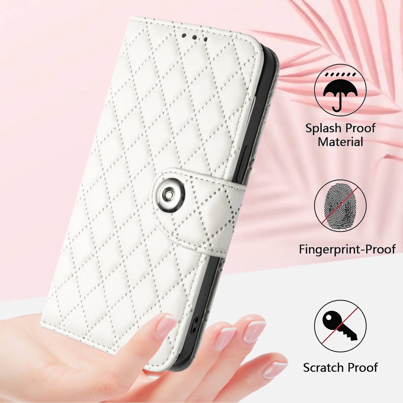 Splash Proof Material  
Fingerprint-Proof  
Scratch Proof
