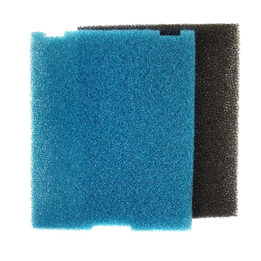 Left. HQRP - 2-Pack Flat Box Foam Filter Pads for Tetra SF1 SPF1 19015 FK5 FK6 Pond Fountain Kits.
