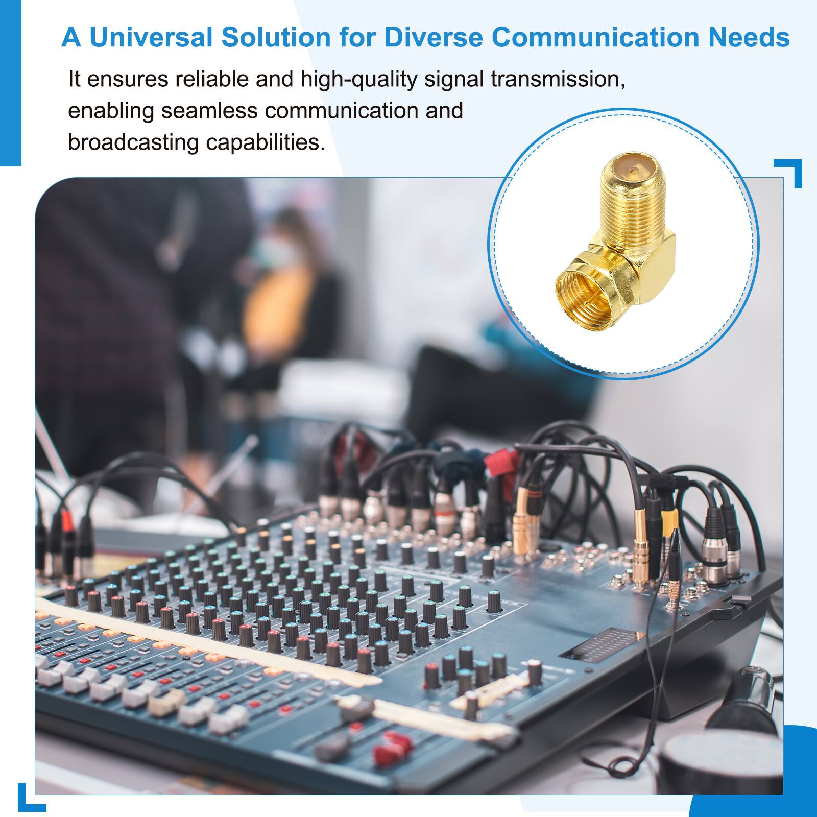 A Universal Solution for Diverse Communication Needs

It ensures reliable and high-quality signal transmission, enabling seamless communication and broadcasting capabilities.