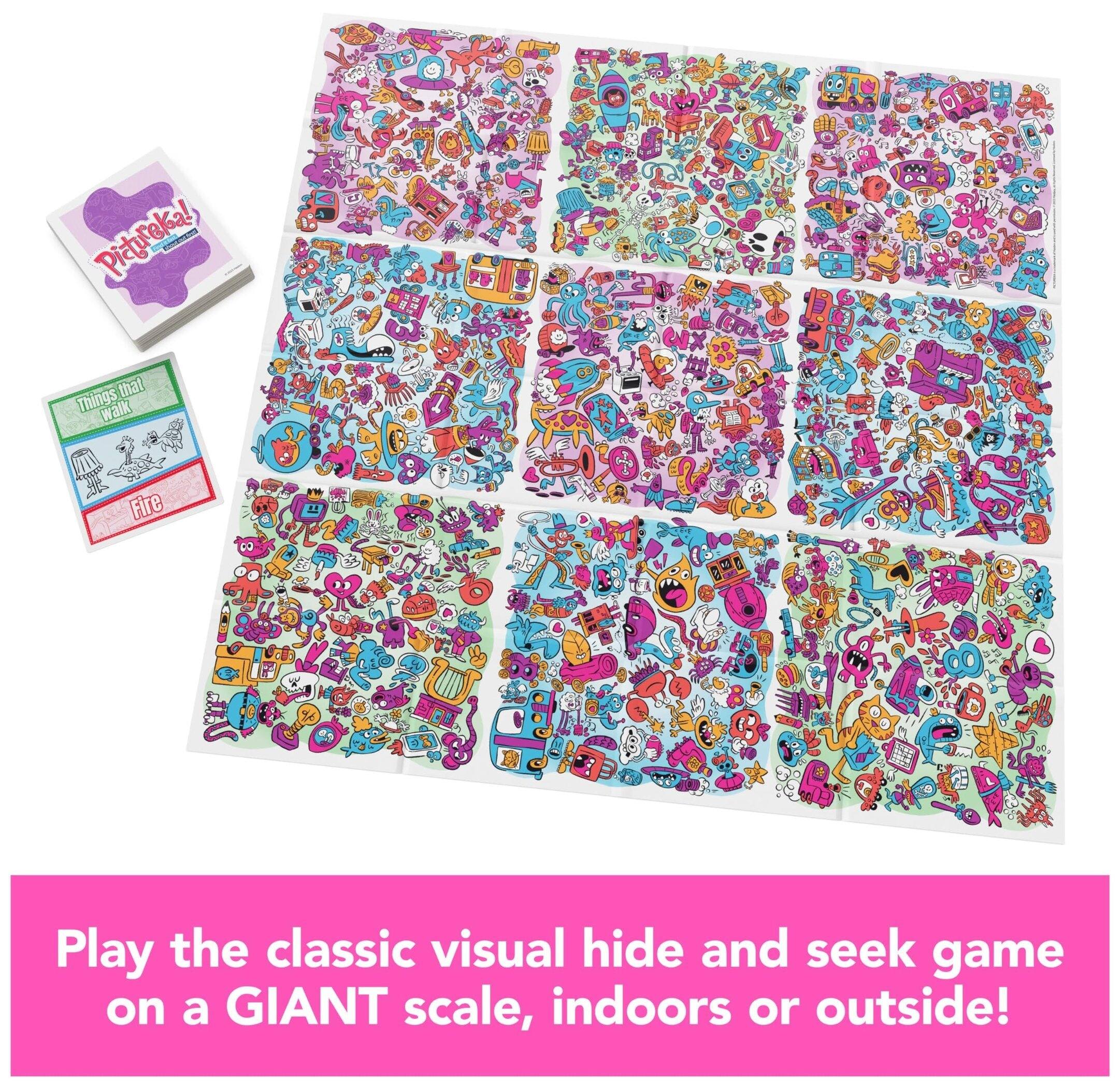 Pictureka! EE that Things walk Fire E Play the classic visual hide and seek game on a GIANT scale, indoors or outside!
