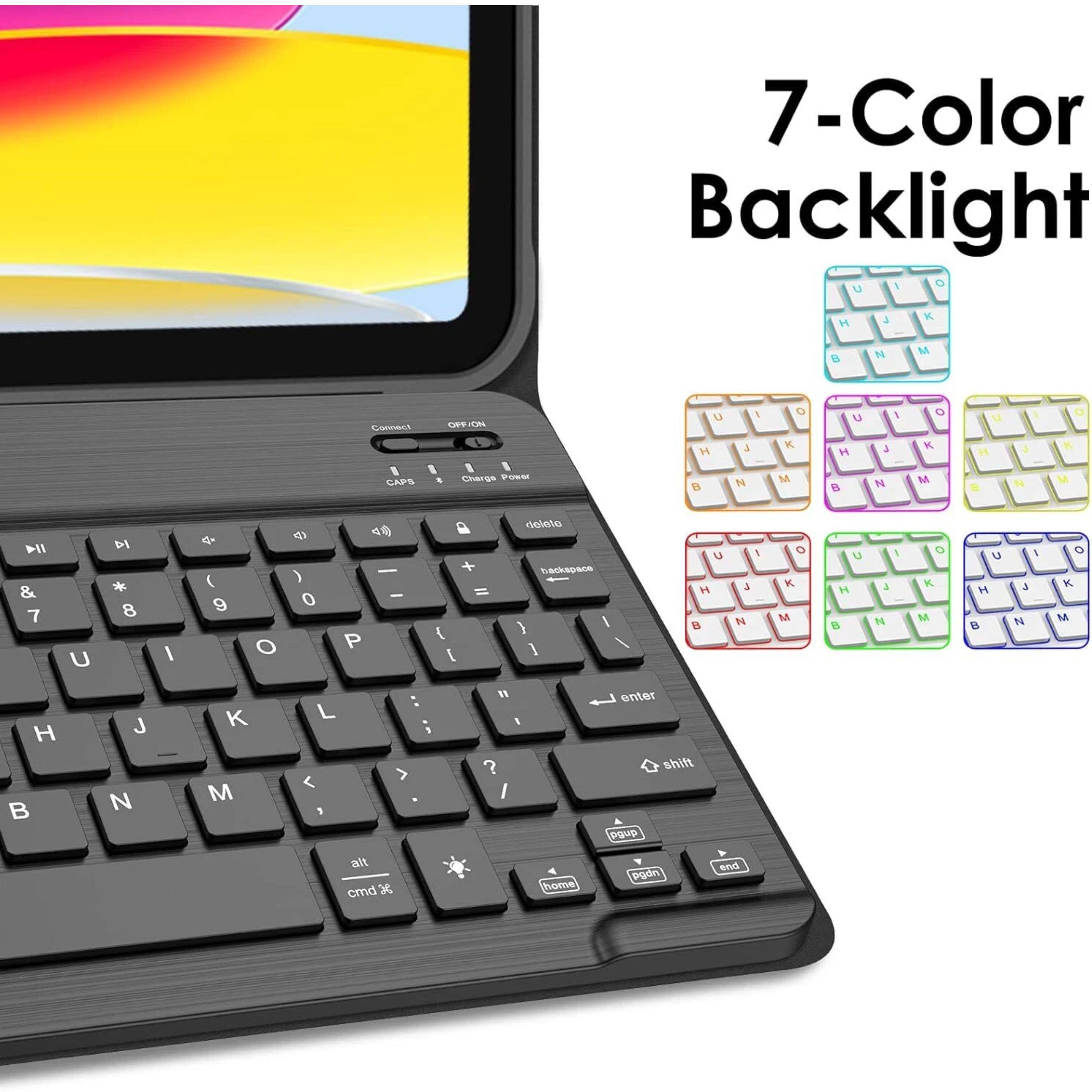 7-Color Backlight

Connect OFF/ON
Charge Power
CAPS

U I O P
H J K L
B N M

& 7 8 9 0
* - + =

enter shift
alt cmd

pgup
pgdn
home
end