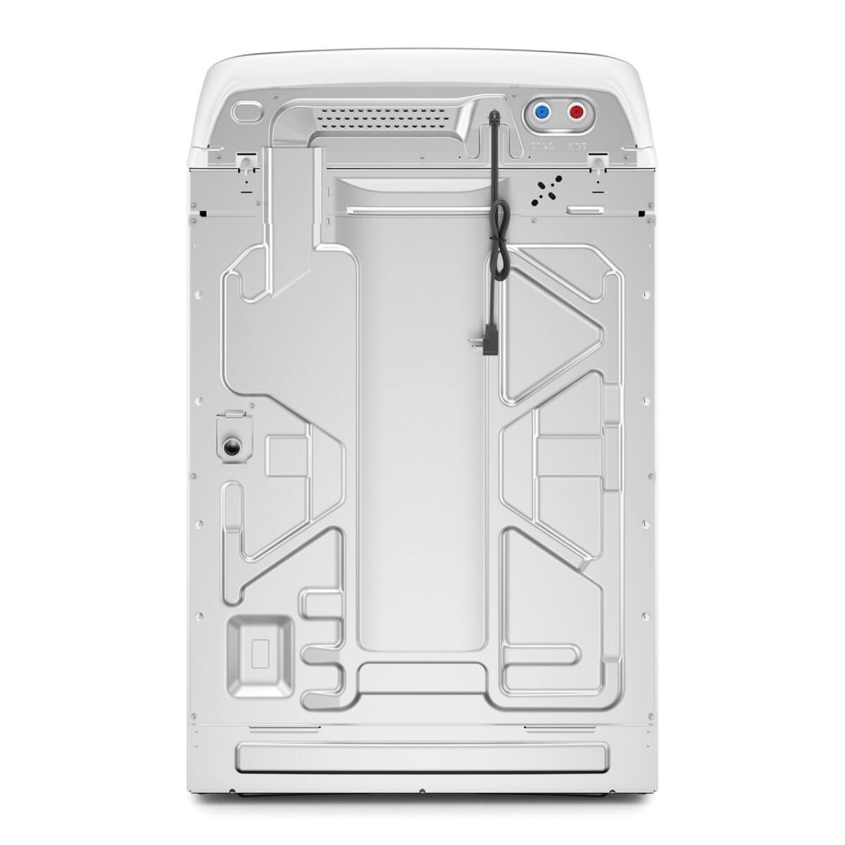 Alt View 13. Maytag - 5.2 Cu. Ft. High Efficiency Smart Top Load Washer with Extra Power Button - White.