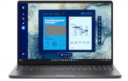 Dell - Refurbished Excellent - Pro 16 PC16250 Laptop 16"FHD+ Intel Core 3 100U | 16GB RAM +256GB NVMe SSD | Backlit KB | Webcam | HDMI | Wi Fi | Win 11 - Navy Blue