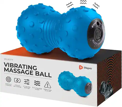LIFEPRO VELOCITY VIBRATING MASSAGE BALL
- Lifepro Premium
- 4 Materials
- 4 Hours
- Change Intensity
- Firm Settings
- Massage Nodes
- Safety Auto Shut-Off