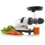 Angle. Omega - J8006HDC Slow Juicer and Nutrition System - Chrome.
