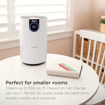 Shark - Clean Sense Air Purifier with Odor Neutralizer Technology, HEPA Filter, 500 sq. ft