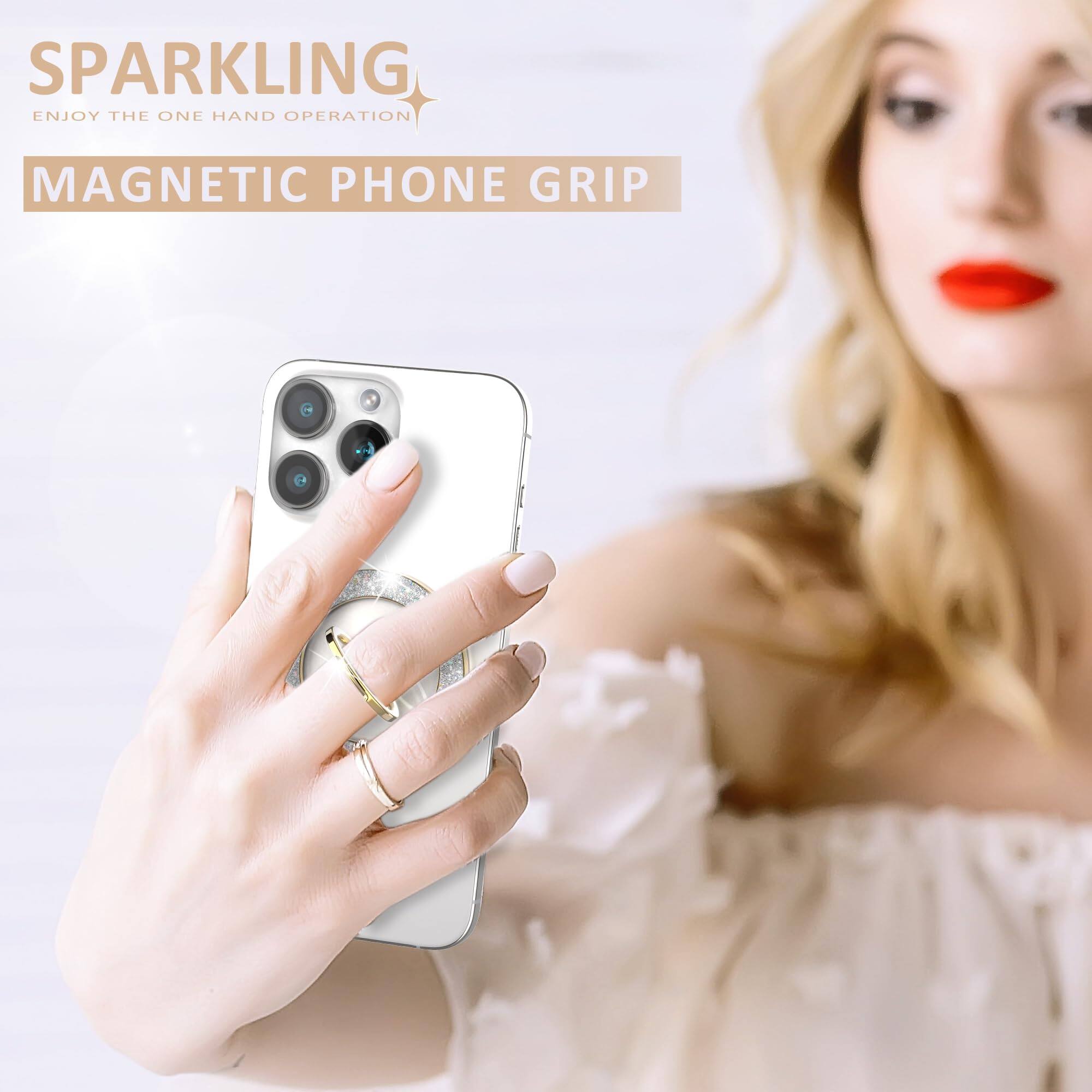 SPARKLING  
ENJOY THE ONE HAND OPERATION  
MAGNETIC PHONE GRIP