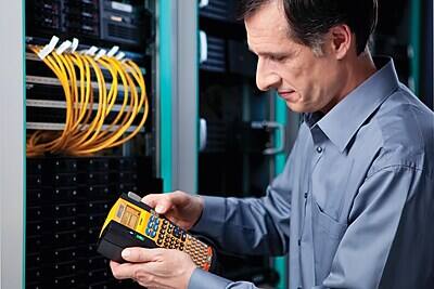 Alt View 5. DYMO - Rhino 5200 Portable Label Maker (1755749) - Yellow.