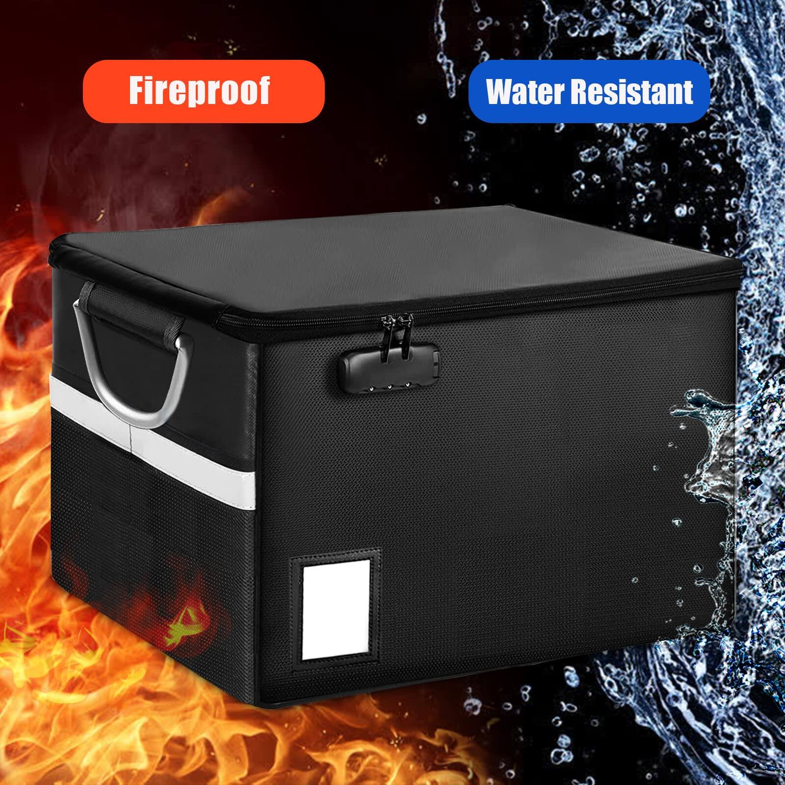 Fireproof  
Water Resistant