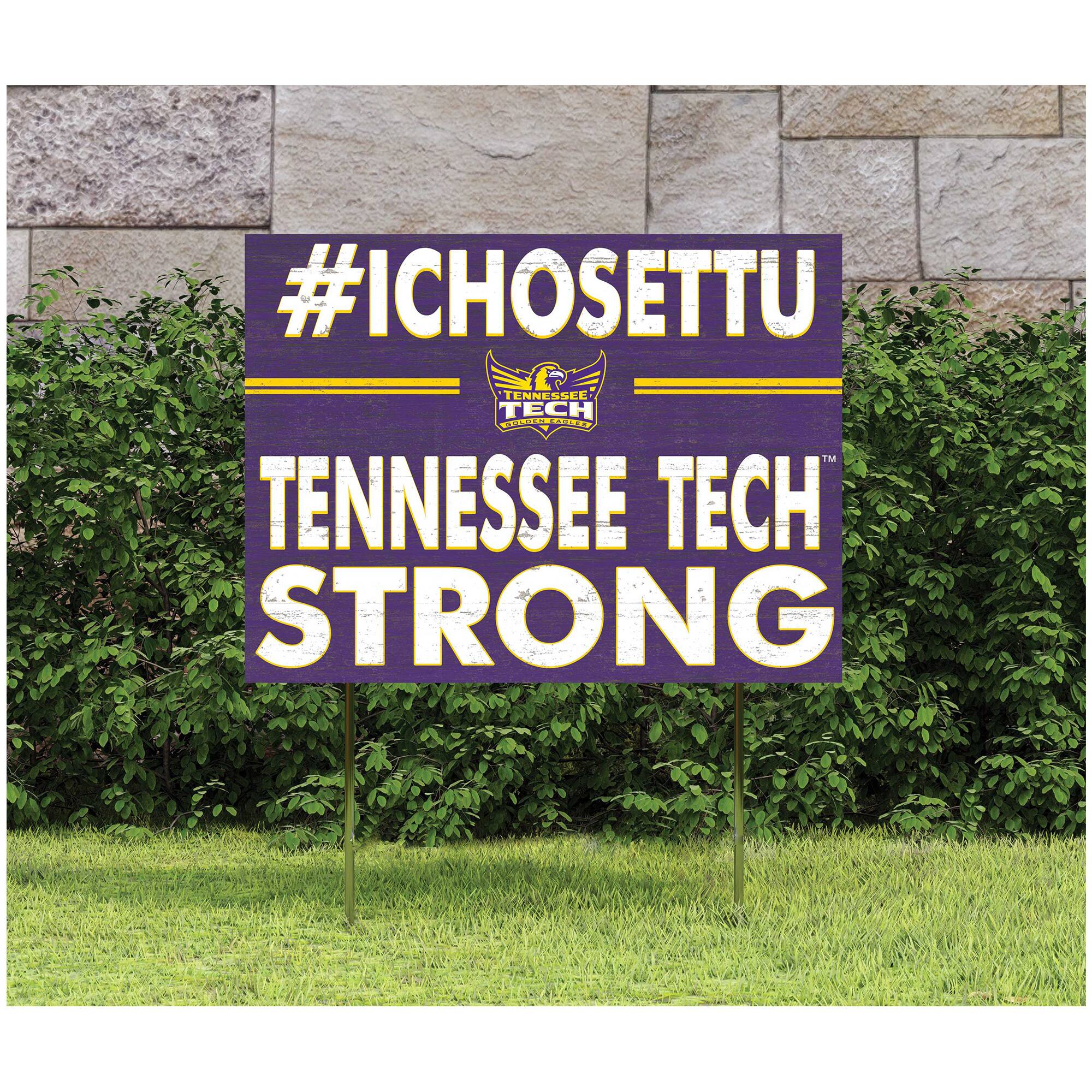 #ICHOSETTU  
TENNESSEE TECH  
STRONG