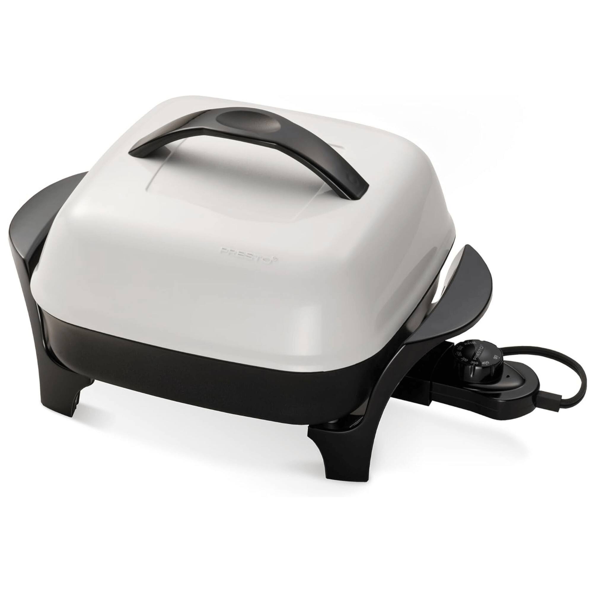 Alt View 1. Presto - 11" Non-Stick Electric Skillet - White.