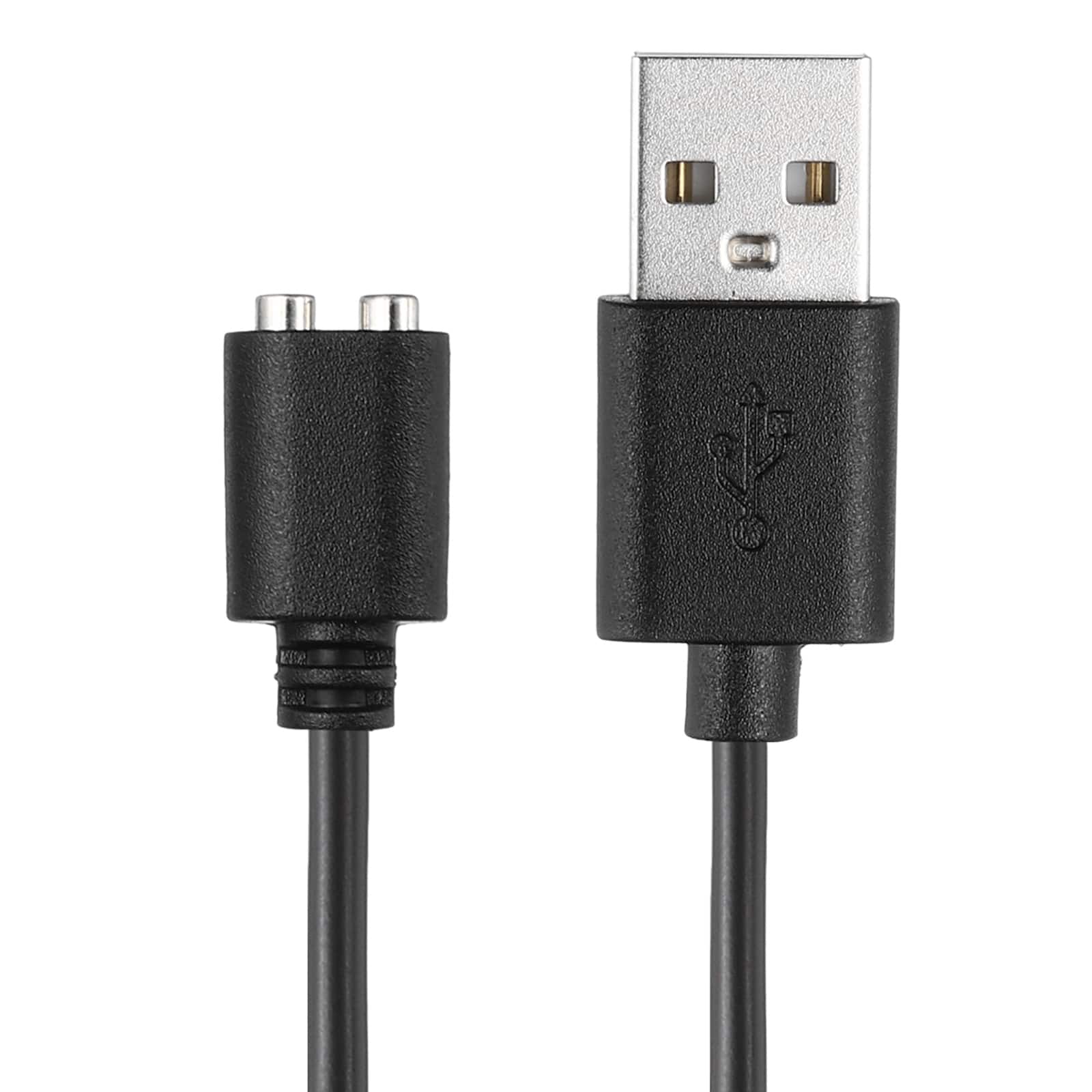 Unique Bargains - Magnetic USB DC Charger Cable, 5mm, 2.6ft, USB, Single Polarity - for Rechargeable Toys & Electric Toothbrush - Black