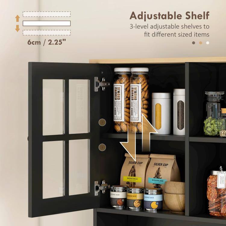 6cm / 2.25"  
Adjustable Shelf  
3-level adjustable shelves to fit different sized items  

SMOKED  
08  
SILVER CUP  
SILVER CUP  
ENOHO MOJO  
WONDERLAND  
MIX  
VOGEMIX  
MIX