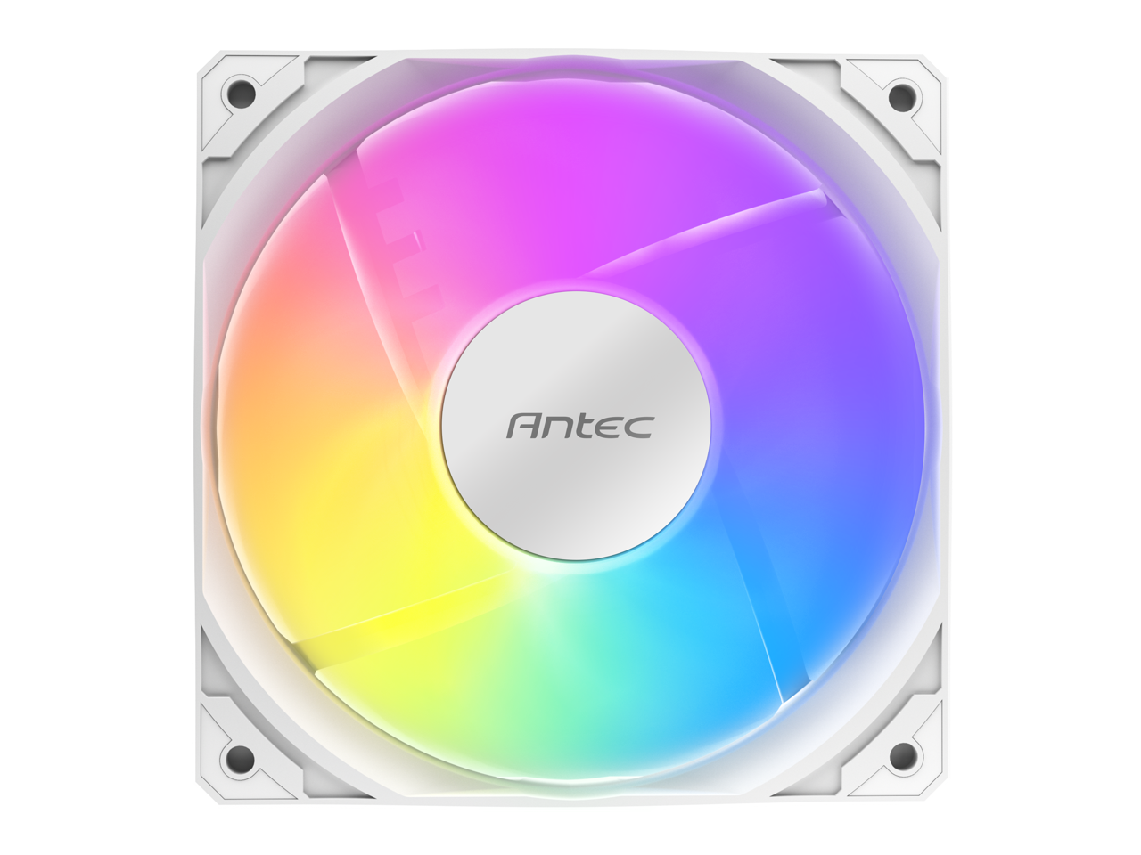 Alt View 1. Antec - Antec Ultra 360 ARGB White Liquid CPU Cooler, 3x120mm PWM Fans, Intel LGA 1200/1851/20XX & AMD AM4/AM5 - White.