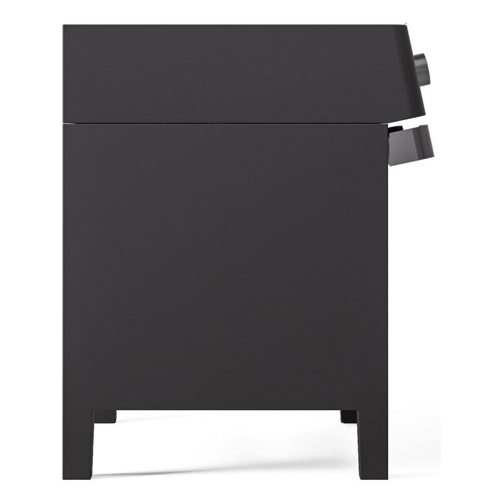 Alt View 10. ILVE - ILVE Panoramagic 36 inch Induction Range with 6 Induction Elements (Graphite Matte) - Matte Black.