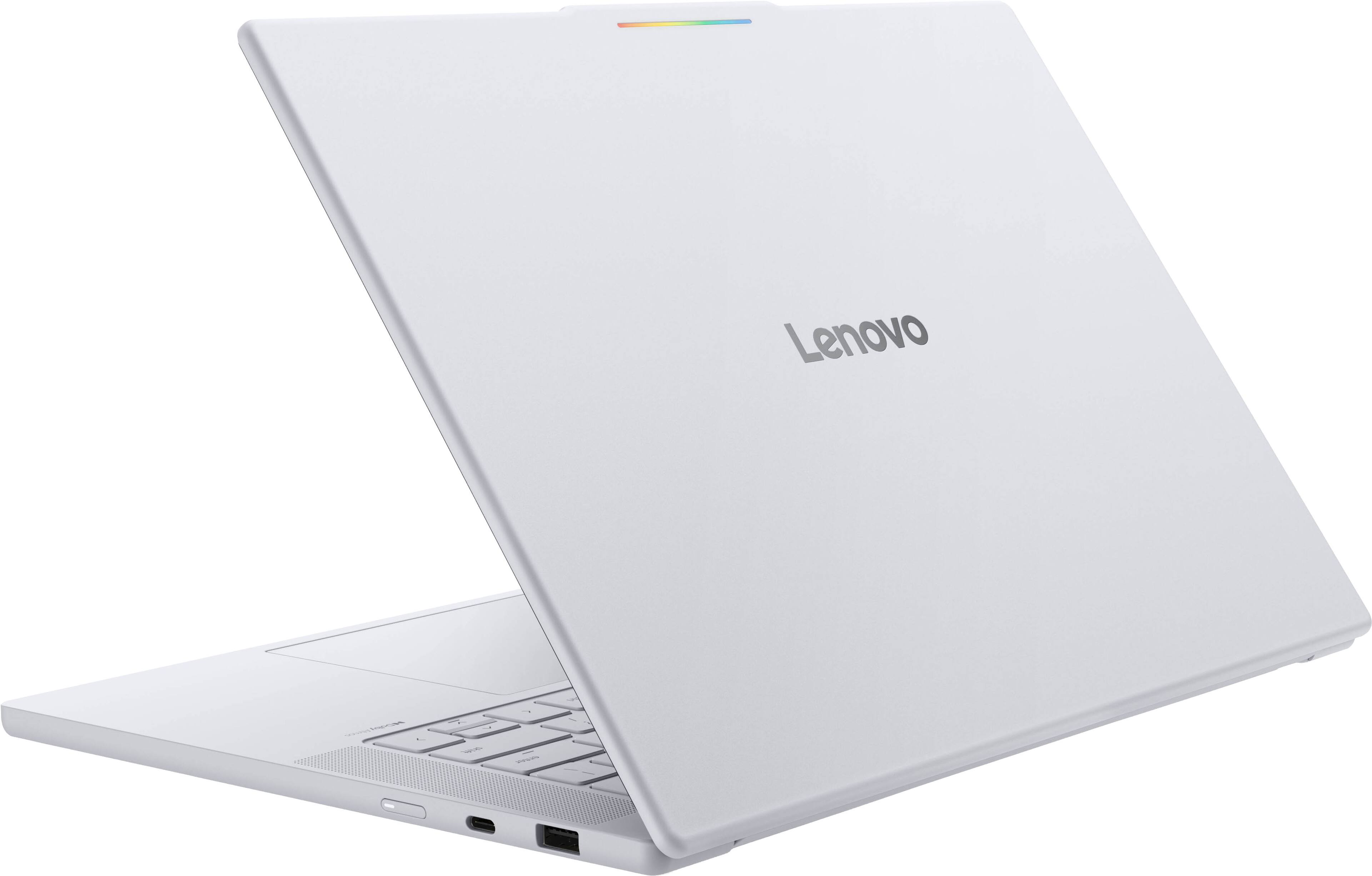 Alt View 18. Lenovo - Googlebook 15.3" 3K 120Hz OLED Touchscreen Laptop - Intel Core Ultra 5 Processor 325 2026 - 16GB Memory - 512GB Storage - Cloud Grey.