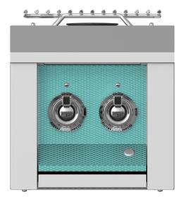 Aspire by Hestan - 12" Gas Cooktop: Mechanical controls; 2 gas burner elements; 2931-5861W of heating power - Bora Bora