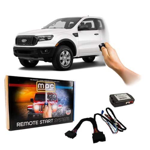 MPC - EVO-ALL Remote Start Kit — Ford Ranger 2019-2024 Plug-In (Uses Factory Keyless) - Black