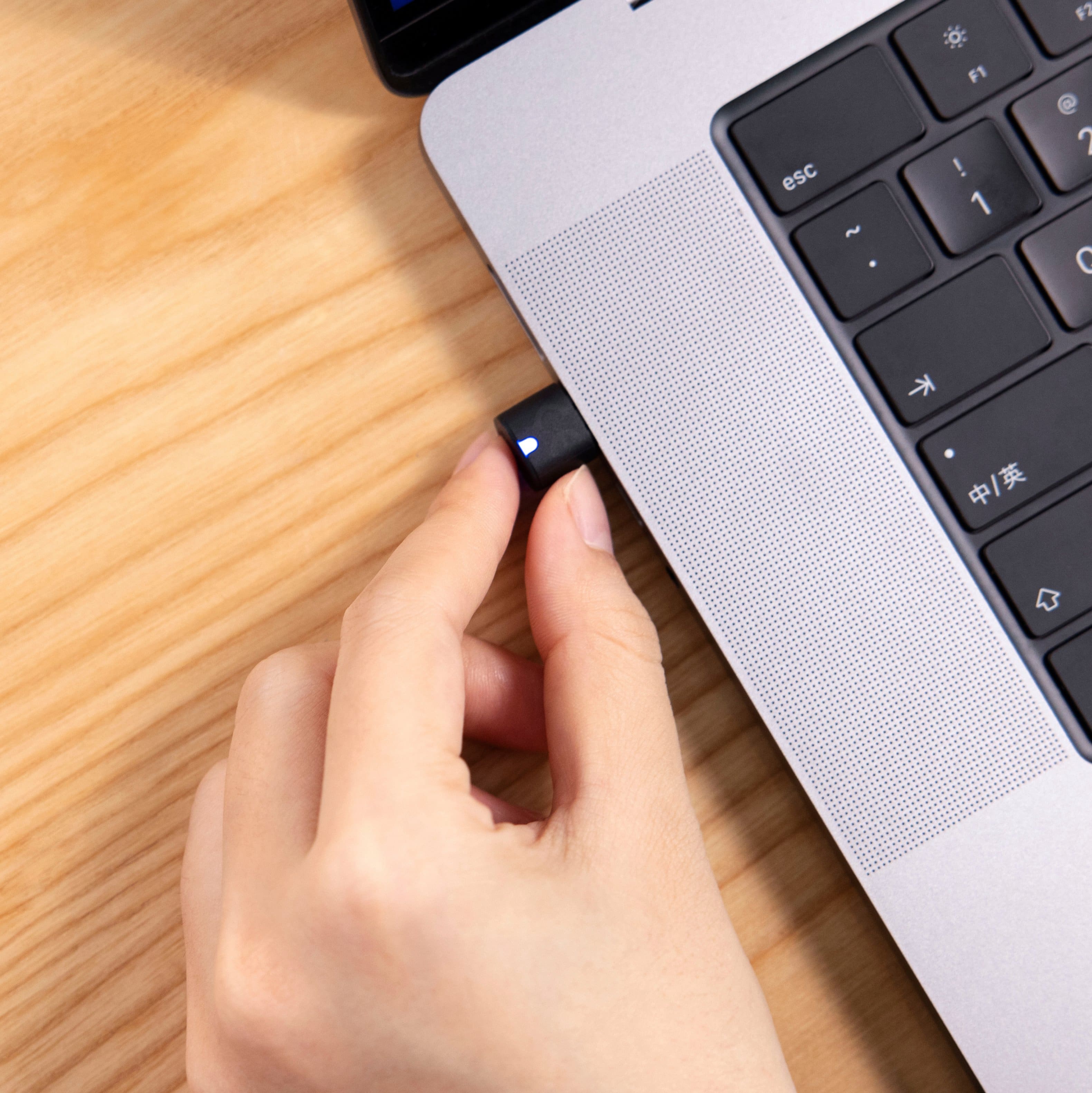 Alt View 1. Shokz - Shokz OpenComm2 UC Bone Conduction Stereo Bluetooth Headset 2025 Upgrade, USB-C - Black.