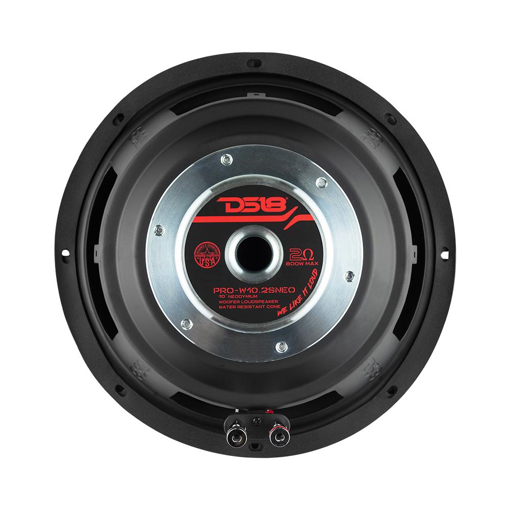 D518  
20 USA BOOW MAX 10 WOOFER 0-W10.2SNEO TER NEODYMIUM RESISTANT LOUDSPEAKER CONE LIKE IT LOUD WA EM