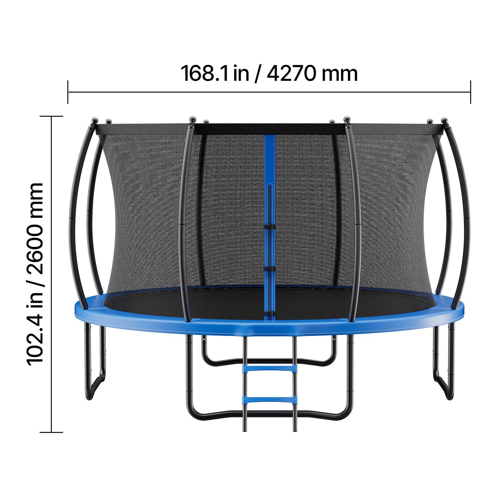 168.1 in / 4270 mm  
102.4 in / 2600 mm