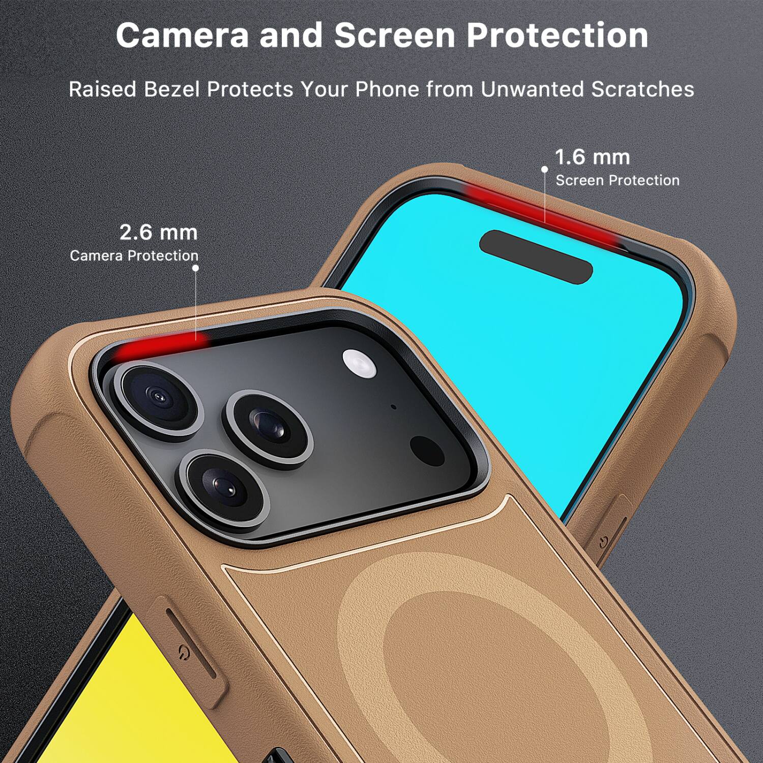 MYBAT PRO Maverick Series IPhone 15 Case With Belt Clip Holster