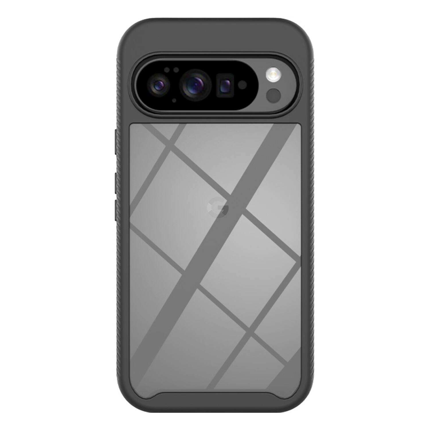 Front. SaharaCase - Raider Series Grip Case for Google Pixel 10 Pro XL - Scorpion Black - Black.