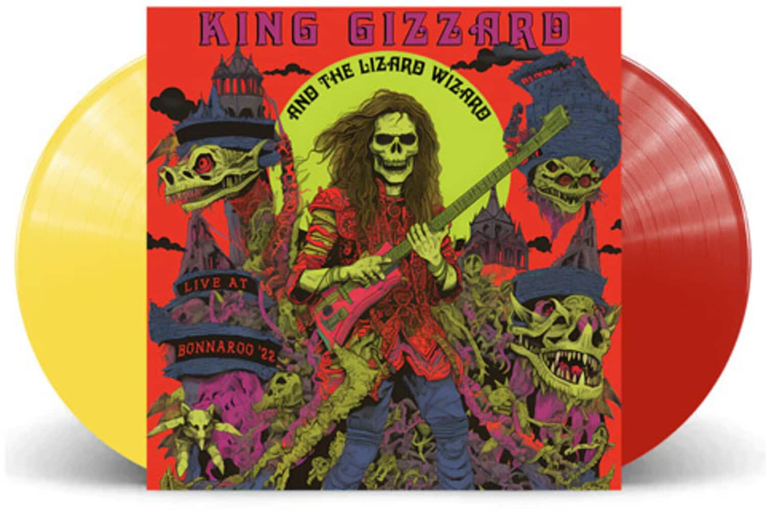 King Gizzard and the Lizard Wizard Live at Bonnaroo 22 Red