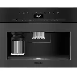 Miele - CVA 7440 24" PureLine Built-In Coffee Machine with DirectSensor Display - Clean Touch Steel